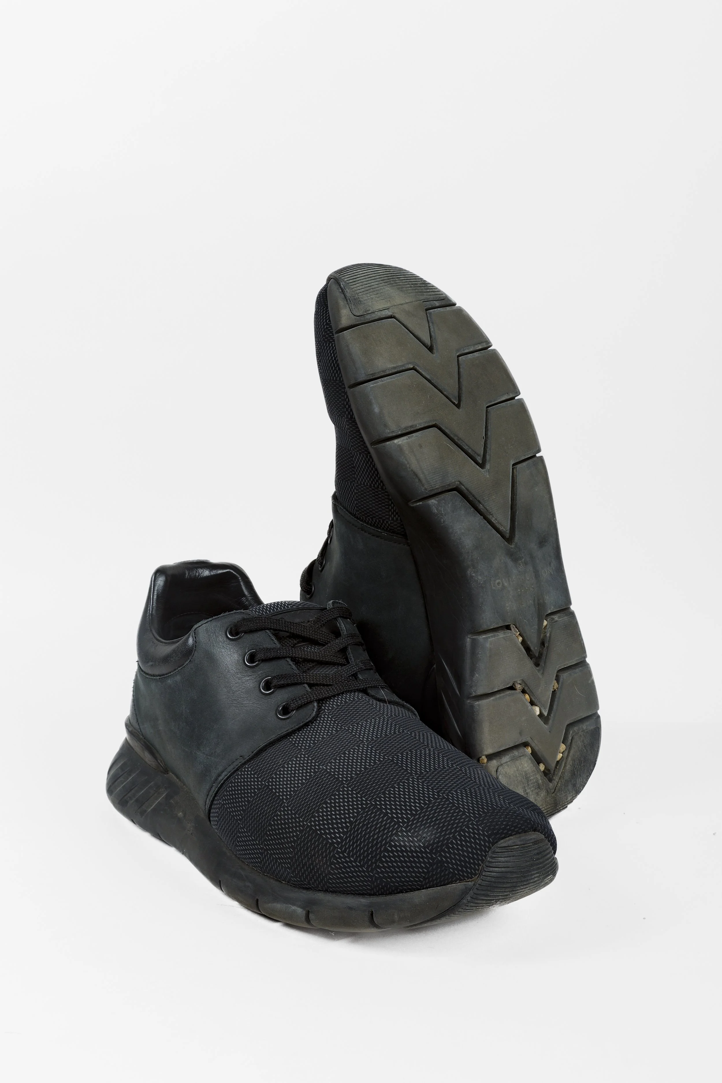 Louis Vuitton Men s Damier Eclipse 2016 Fastlane Sneakers